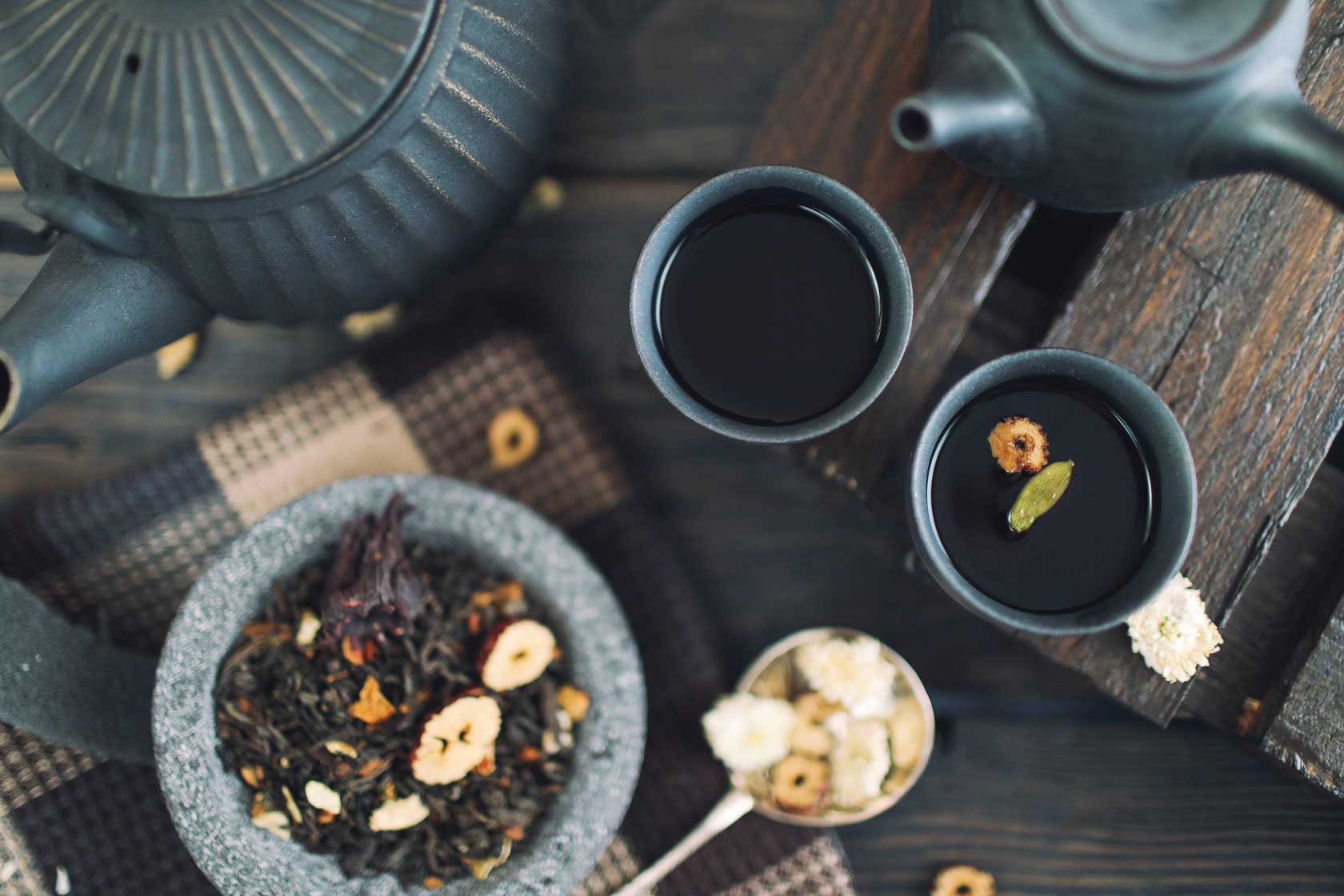 Table With Tea Set