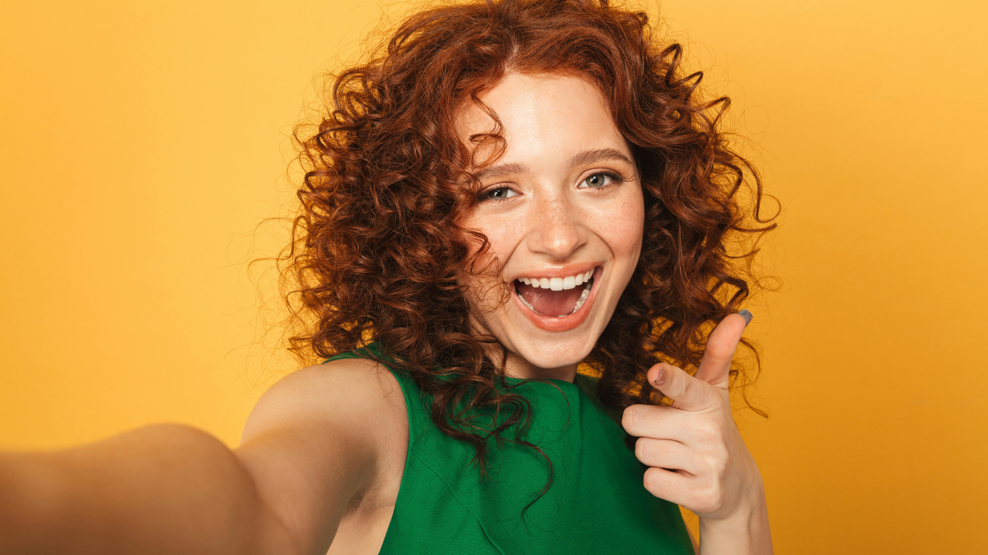 Woman Smiling